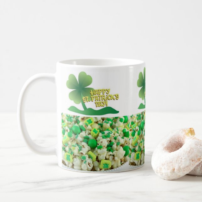 Saint Patrick's Day Mug (With Donut)