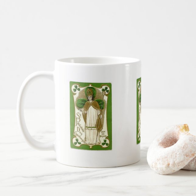 Saint Patrick's Day Mug (With Donut)