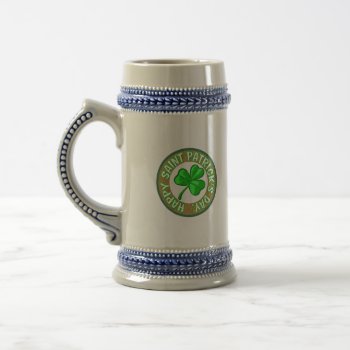 Saint Patricks Day Mug. Beer Stein by interstellaryeller at Zazzle