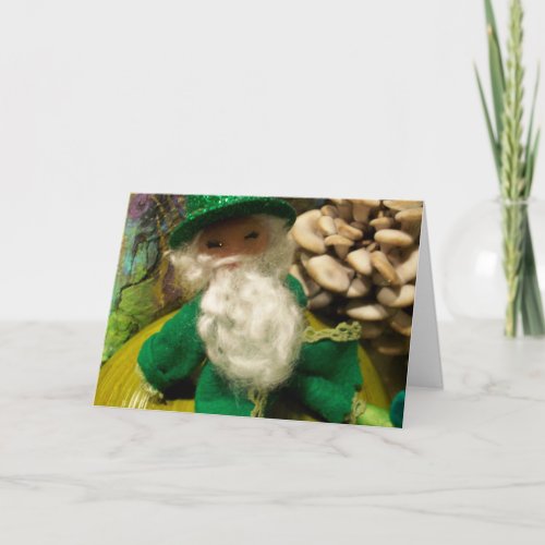 Saint Patricks Day Note Card