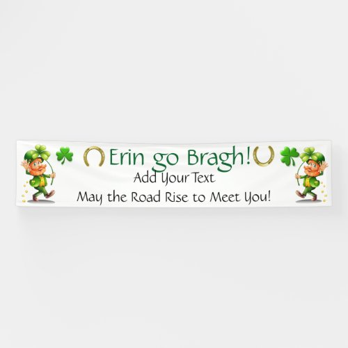 Saint Patricks Day or Irish Business Banner