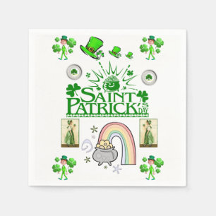 Saint Patrick's Day Paper Napkins
