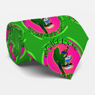 SAINT PATRICKS DAY PARROT NECK TIE