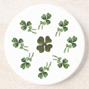 SAINT PATRICK'S DAY PARTY 3 shamrock Coaster