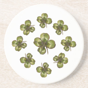 SAINT PATRICK'S DAY PARTY 6 shamrock Coaster