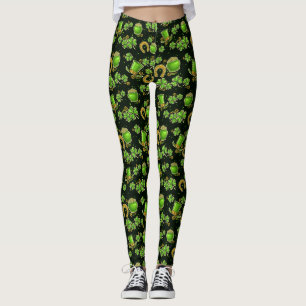 Saint Patrick's Day Pop Fashion Leggings
