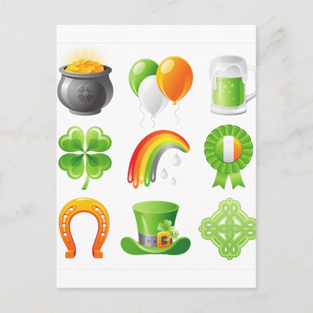saint patricks day postcard (Front)