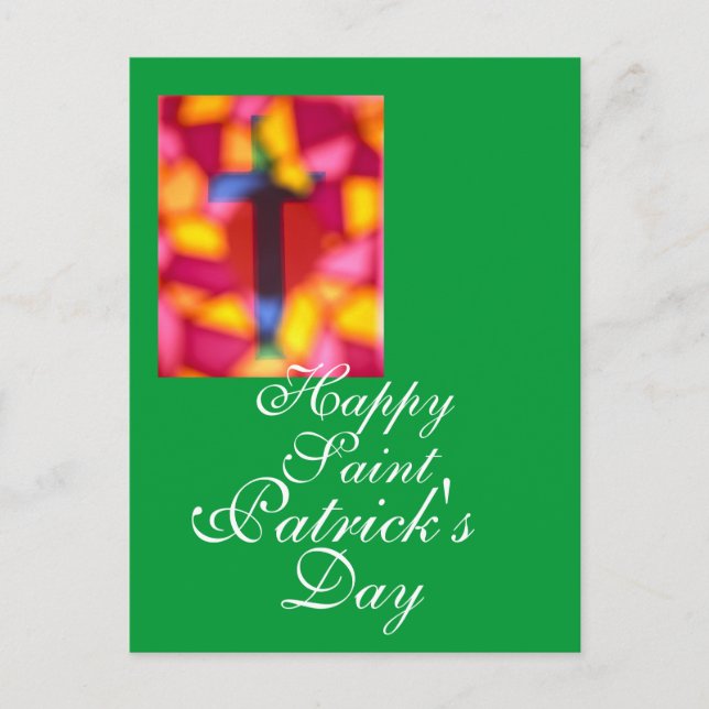 Saint Patricks Day Postcard (Front)