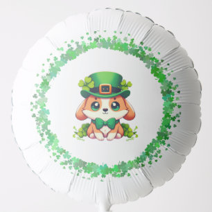 Saint Patricks' Day puppy  Balloon