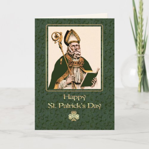 Saint Patricks Day Religious  Card