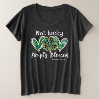 Saint Patricks Day Religious Plus Size Shirt