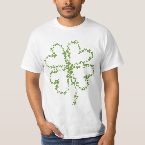 Saint Patricks Day Shamrock Irish Lucky Clovers T_Shirt