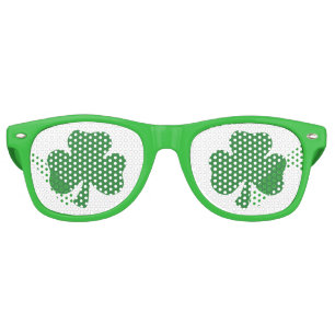 Saint Patrick's Day Shamrock Party Glasses