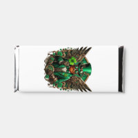 Saint Patrick's Day steampunk clover