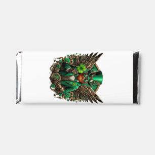 Saint Patrick's Day steampunk clover Hershey Bar Favors