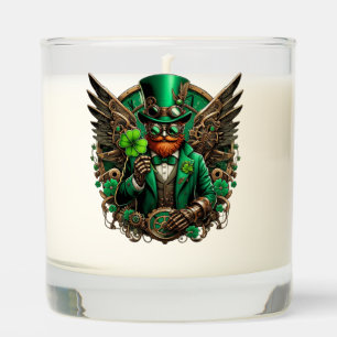 Saint Patrick's Day steampunk clover Scented Candle