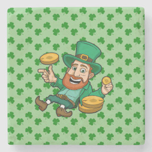 Saint Patrick's day Stone Coaster