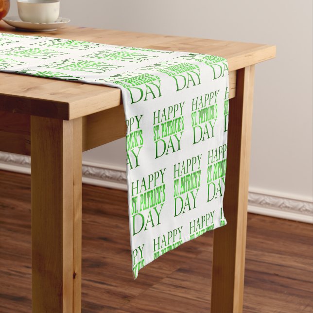 Saint Patricks Day Table Runner (In Situ)