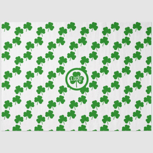Saint Patricks' Day   Tissue Paper (Front)