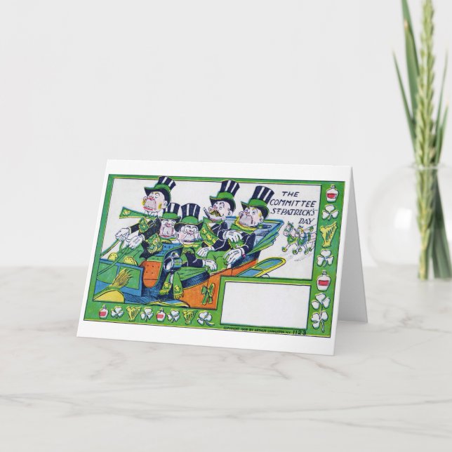 Saint Patrick's Day, Vintage Card (Front)