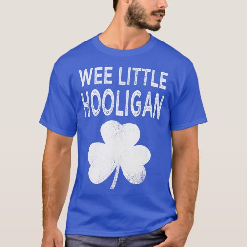 saint patricks day wee little hooligan T_Shirt