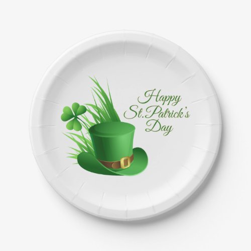 Saint Patricks Paper Plates