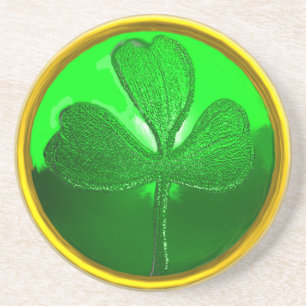 SAINT PATRICK'S SHAMROCK COASTER