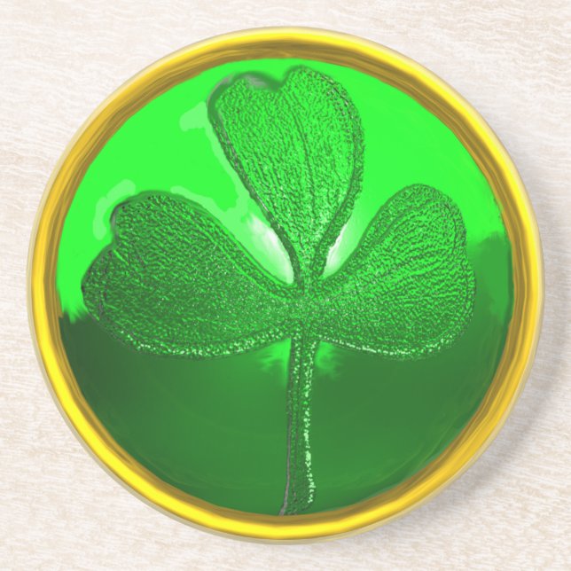 SAINT PATRICK'S SHAMROCK COASTER (Front)