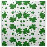 Saint Patrick's shamrock napkin