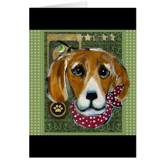 SAINT PATTY BEAGLE CARDS (Front)
