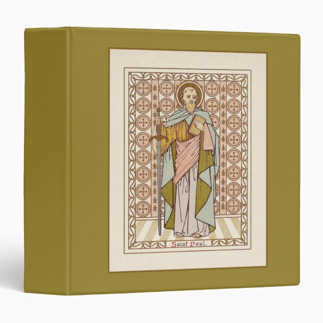 Saint Paul 3 Ring Binder (Front/Spine)