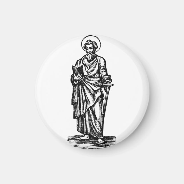 Saint Paul Apostle to the Gentiles Magnet (Front)