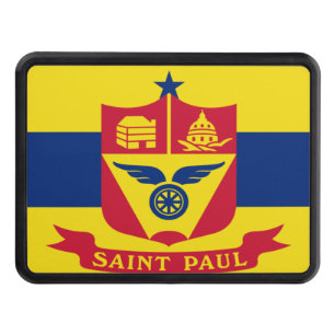 Saint Paul city flag Hitch Cover