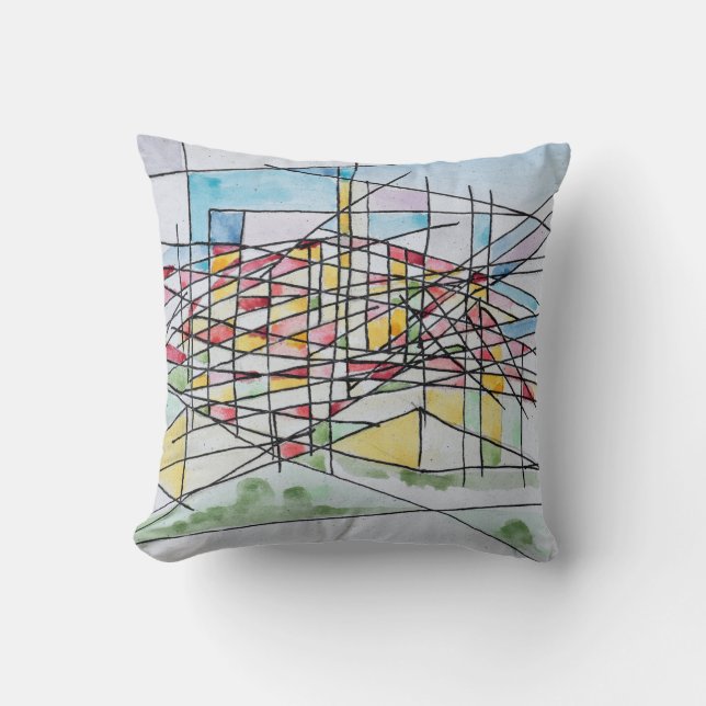 Saint Paul de Vence | Provence, France Throw Pillow (Front)