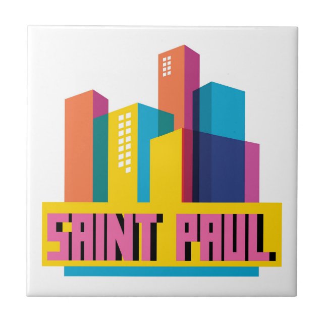 Saint Paul in Design Ceramic Tile (Front)