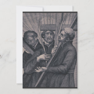Saint Paul Miki Japanese Catholic evangelis Invitation