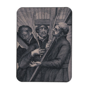 Saint Paul Miki Japanese Martyr Catholic Art Magnet