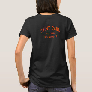 Saint Paul Minnesota 1854 Patriotic Mn Patriotism  T-Shirt