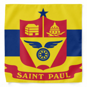 Saint Paul (Minnesota) City flag Bandana