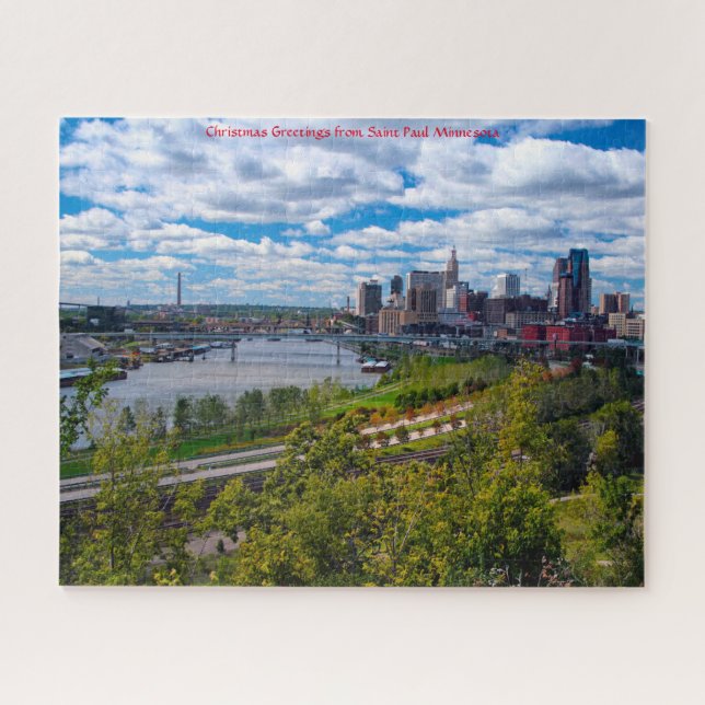 Saint Paul Minnesota. Jigsaw Puzzle (Horizontal)