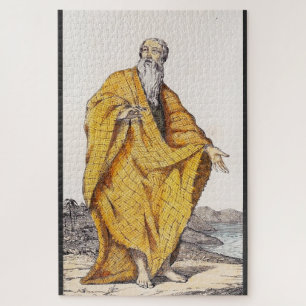 Saint Paul of Thebes First Christian Hermit Art Jigsaw Puzzle