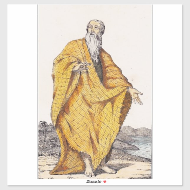 Saint Paul of Thebes Sticker (Sheet)