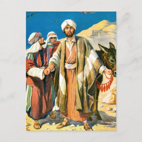 Saint Paul on the Road to Damascus Postcard