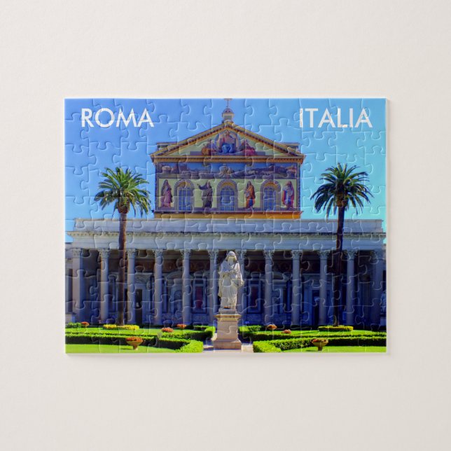 Saint Paul Outside the Walls Basilica Jigsaw Puzzle (Horizontal)