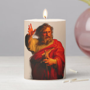 Saint Paul Special Intention Pillar Candle