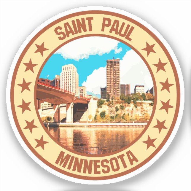 Saint Paul                                         Sticker (Front)