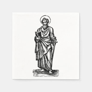 Saint Paul Sword of the Spirit Art Napkins