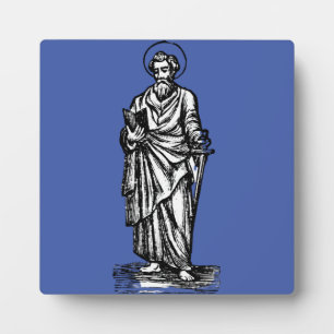Saint Paul Sword of the Spirit Art Plaque
