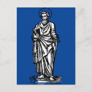 Saint Paul Sword of the Spirit Art Postcard
