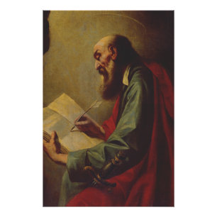 Saint Paul the Apostle by Guercino Poster